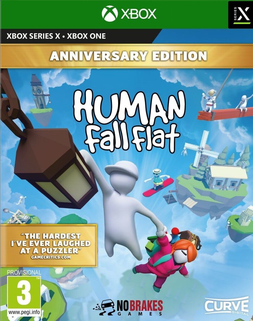 Компьютерная игра Human: Fall Flat - Anniversary Edition Xbox Series X цена  | 220.lv