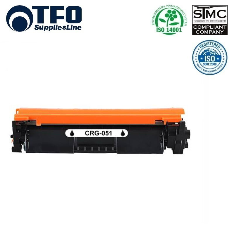 Toner TFO Canon C-051APF (CRG051) Melna Lāzedrukas kasete priekš i-SENSYS LBP162dw \ ni-SENSYS MF264dw u.c. 1.7K Lapas HQ Premium Analogs cena un informācija | Kārtridži lāzerprinteriem | 220.lv