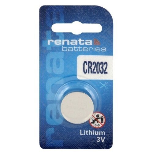 RENATA CR2032-1BB baterija blistera iepakojumā 1gb. cena un informācija | Akumulatori fotokamerām | 220.lv