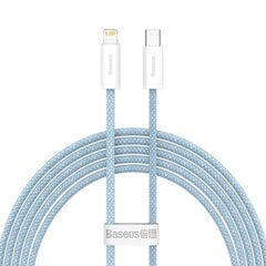 USB-C cable for Lightning Baseus Dynamic Series, 20W, 2m (blue) цена и информация | Кабели для телефонов | 220.lv