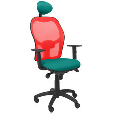 Biroja krēsls ar galvas balstu Jorquera Piqueras y Crespo BALI39C, gaiši zaļš цена и информация | Офисные кресла | 220.lv