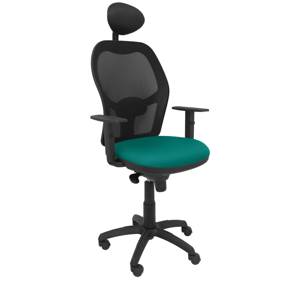 Biroja krēsls ar galvas balstu Jorquera Piqueras y Crespo BALI39C, gaiši zaļš cena un informācija | Biroja krēsli | 220.lv