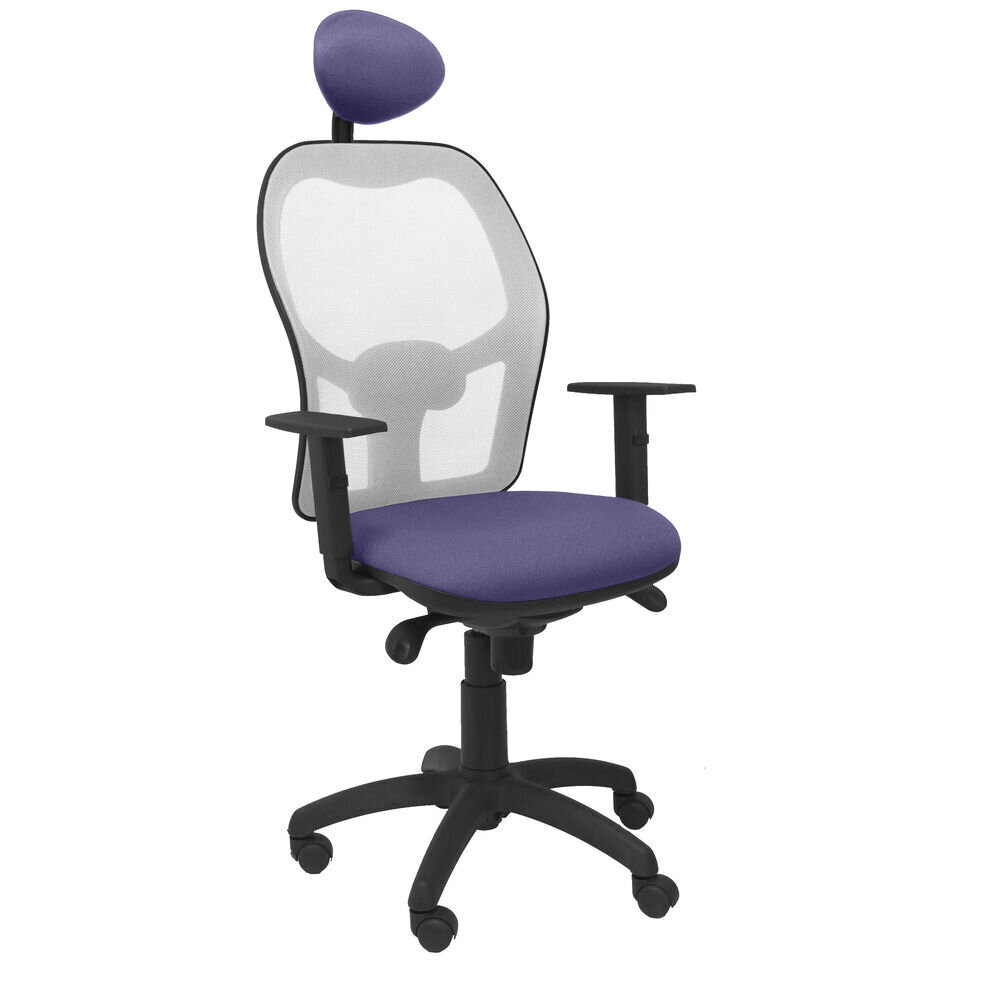 Biroja krēsls ar galvas balstu Jorquera Piqueras y Crespo ALI261C, gaiši zils cena un informācija | Biroja krēsli | 220.lv