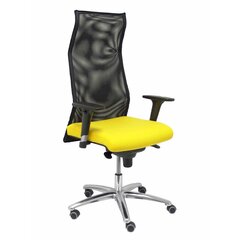 Biroja krēsls Sahuco bali Piqueras y Crespo BALI100, dzeltens cena un informācija | Biroja krēsli | 220.lv