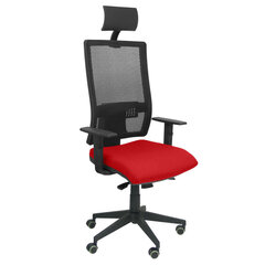 Biroja krēsls ar galvas balstu Horna bali Piqueras y Crespo BALI350, sarkans cena un informācija | Biroja krēsli | 220.lv