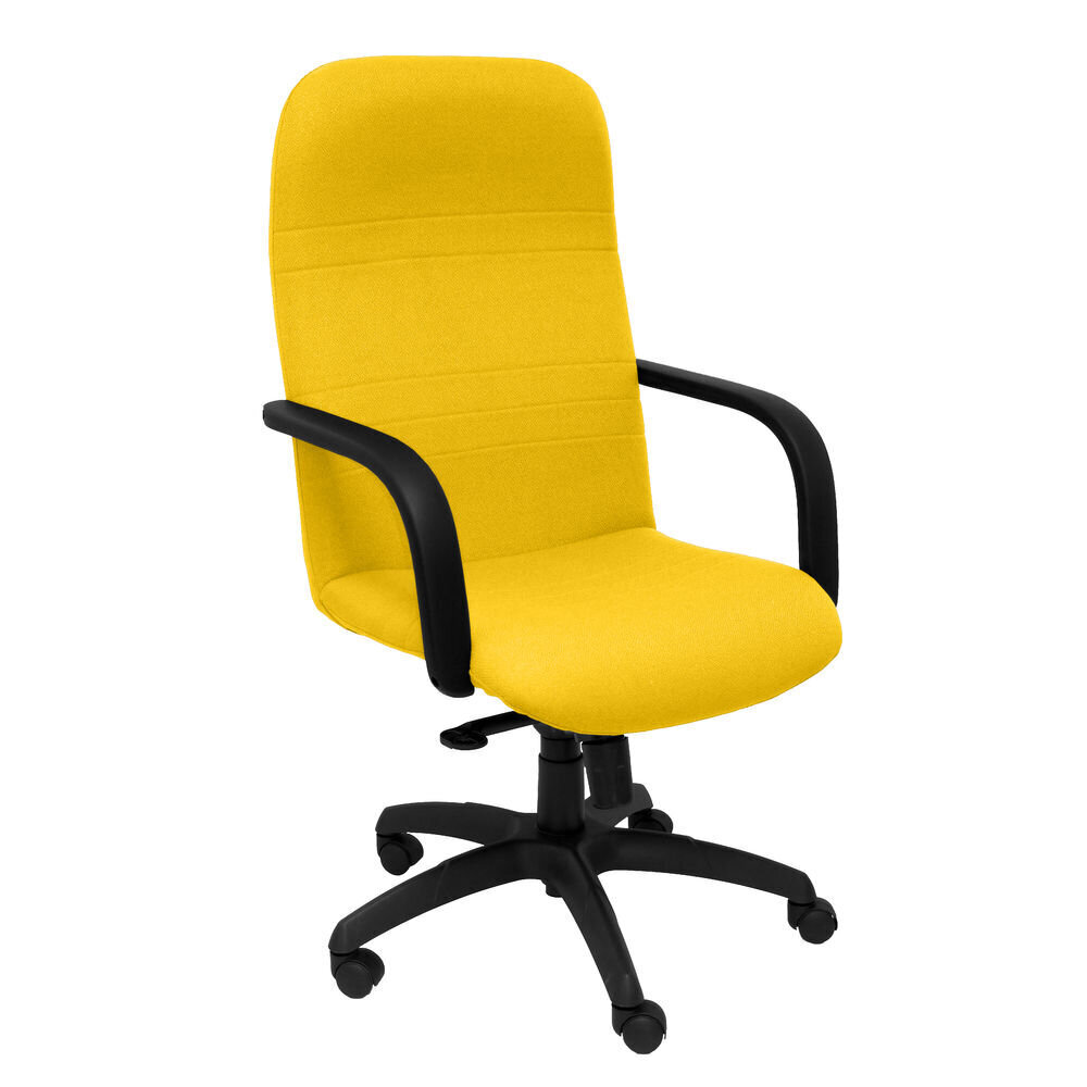 Biroja krēsls Letur bali Piqueras y Crespo BALI100, dzeltens cena un informācija | Biroja krēsli | 220.lv