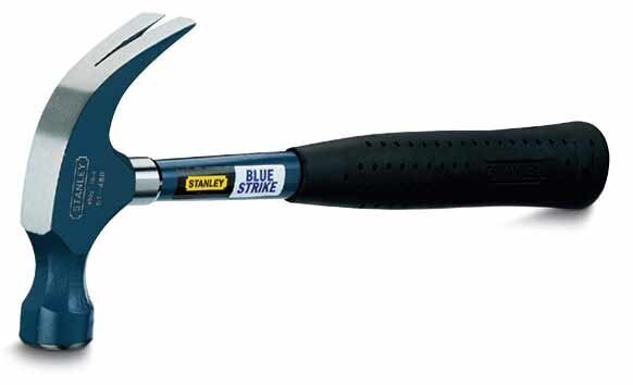 Stanley 1-51-488 Blue Strike Claw Hammer, 16 oz cena un informācija | Rokas instrumenti | 220.lv
