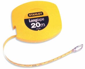 Stanley C / korpusa tērauda lente 20M 0 34 105 цена и информация | Механические инструменты | 220.lv