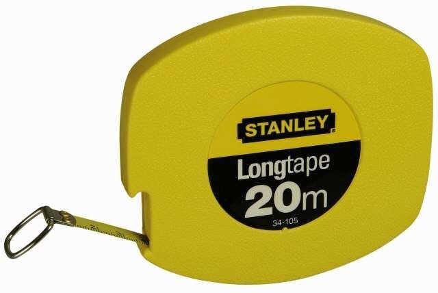 Stanley C / korpusa tērauda lente 20M 0 34 105 cena un informācija | Rokas instrumenti | 220.lv