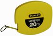 Stanley C / korpusa tērauda lente 20M 0 34 105 cena un informācija | Rokas instrumenti | 220.lv