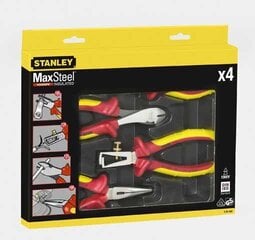 Набор плоскогубцев Stanley 484489 FatMax VDE (4 шт.) цена и информация | Механические инструменты | 220.lv