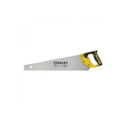 Stanley 1-20-094 OPP rokas zāģis 500 mm 11 zobu/collā, melns/dzeltens, 20 collas (500 mm) cena un informācija | Rokas instrumenti | 220.lv