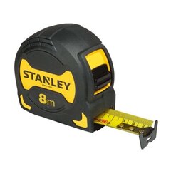 Stanley STHT0-33566 Рулетка, желтый / черный, 8 м x 28 мм цена и информация | Механические инструменты | 220.lv