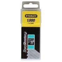 Stanley 1-CT308T 12-миллиметровые плоские скобы с узкой короной (1000 штук) цена и информация | Механические инструменты | 220.lv