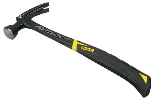 Stanley STA151277 567g 20oz FatMax XL AVX Curve Claw Hammer cena un informācija | Rokas instrumenti | 220.lv