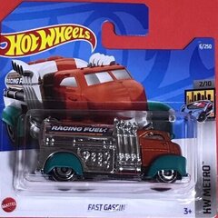 <p>Автомодель 2022 - 006 - HCW57 Hot Wheels Fast Gassin</p>
 цена и информация | Конструктор автомобилей игрушки для мальчиков | 220.lv