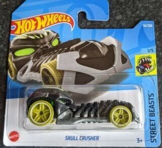 2022 - 014 - HCV44 Hot Wheels SKULL CRUSHER cena un informācija | Rotaļlietas zēniem | 220.lv