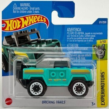 2022 - 027 - HCT36 Hot Wheels BRICKING TRAILS cena un informācija | Rotaļlietas zēniem | 220.lv