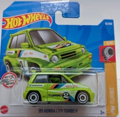 Автомодель 2022 - 013 - HCV25 Hot Wheels ´85 Honda City Turbo II цена и информация | Игрушки для мальчиков | 220.lv