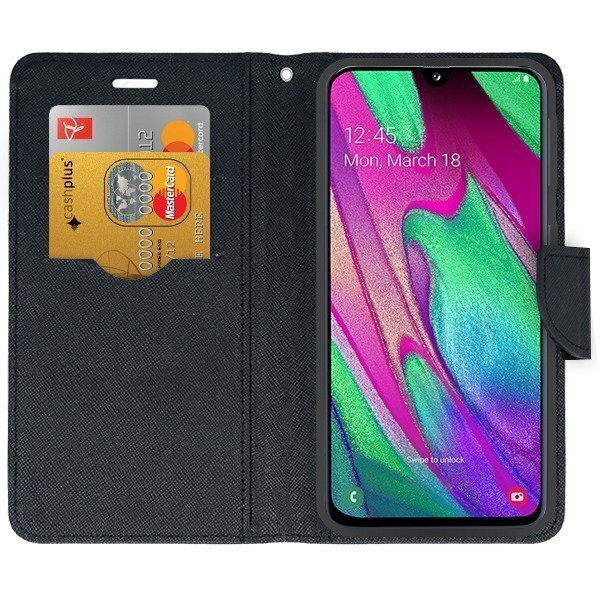 Mocco Fancy Book Case Grāmatveida Maks Telefonam Samsung N770 Galaxy Note 10 Lite Melns cena un informācija | Telefonu vāciņi, maciņi | 220.lv