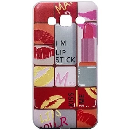 Mocco TPU Case Lip Stick Matēts Silikona Apvalks Priekš Apple iPhone 7 / Apple iPhone 8 Design 2 cena un informācija | Telefonu vāciņi, maciņi | 220.lv