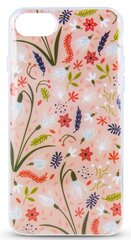 Mocco Spring Case Силиконовый чехол для Samsung A605 Galaxy A6 Plus (2018) Розовый ( Белые Подснежники ) цена и информация | Чехлы для телефонов | 220.lv