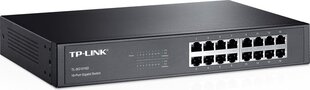 16-PORT GIGABIT SWITCH цена и информация | Адаптеры и USB разветвители | 220.lv