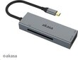 Akasa AK-CR-09BK cena un informācija | Adapteri un USB centrmezgli | 220.lv