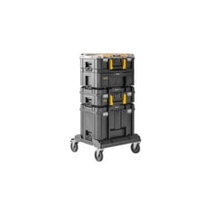 Stanley FatMax Pro-Stack rīku tornis (sastāv no organizatora, atvilktņu kastes, čemodāna kastes, dziļas kastes un rullīšu groza, cena un informācija | Instrumentu kastes | 220.lv