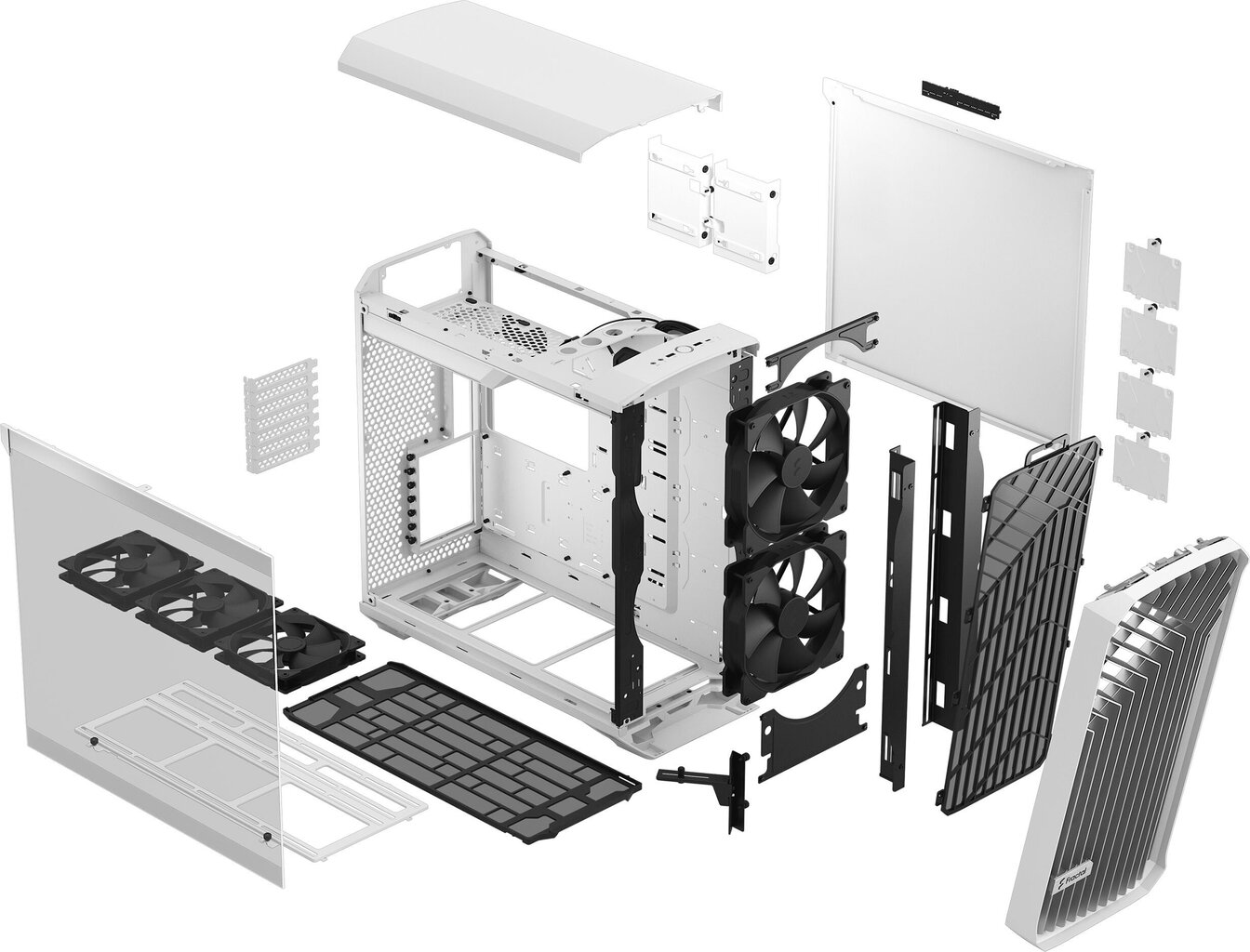 Fractal Design FD-C-TOR1A-03 cena un informācija | Datoru korpusi | 220.lv