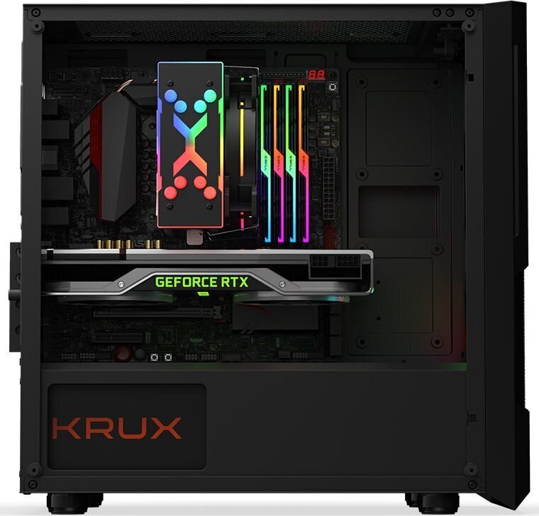 Korpuss KRUX Cosmo (KRX0088) цена и информация | Datoru korpusi | 220.lv