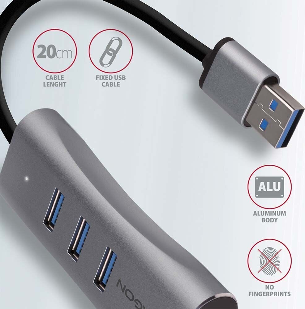 Axagon HMA-GL3AP cena un informācija | Adapteri un USB centrmezgli | 220.lv