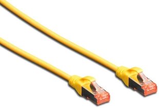 Digitus DK-1644-005-Y-10, RJ45, 0.5 m, 10 gab. цена и информация | Кабели и провода | 220.lv