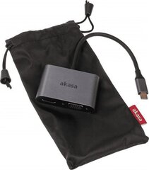 Akasa AK-CBCA23-18BK cena un informācija | Adapteri un USB centrmezgli | 220.lv