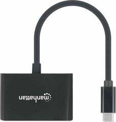 Manhattan 153416 цена и информация | Адаптеры и USB разветвители | 220.lv