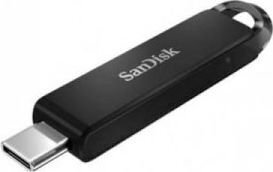 SanDisk Ultra USB flash drive 128 GB USB Type-C 3.2 Gen 1 (3.1 Gen 1) Black цена и информация | USB Atmiņas kartes | 220.lv