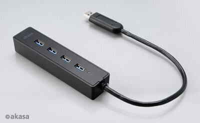 Akasa AK-HB-08BK cena un informācija | Adapteri un USB centrmezgli | 220.lv