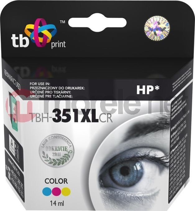 TB TBH351XLCR цена и информация | Tintes kārtridži | 220.lv