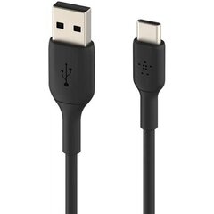 USB кабель Belkin Boost Charge USB-A to USB-C 2.0m черный цена и информация | Кабели и провода | 220.lv