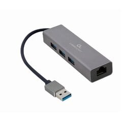 Cablexpert A-AMU3-LAN-01 цена и информация | Адаптеры и USB разветвители | 220.lv