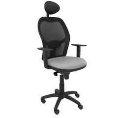 Biroja krēsls ar galvas balstu Jorquera Piqueras y Crespo BALI40C, pelēks cena un informācija | Biroja krēsli | 220.lv