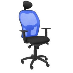 Biroja krēsls ar galvas balstu Jorquera Piqueras y Crespo ALI840C, melns cena un informācija | Biroja krēsli | 220.lv