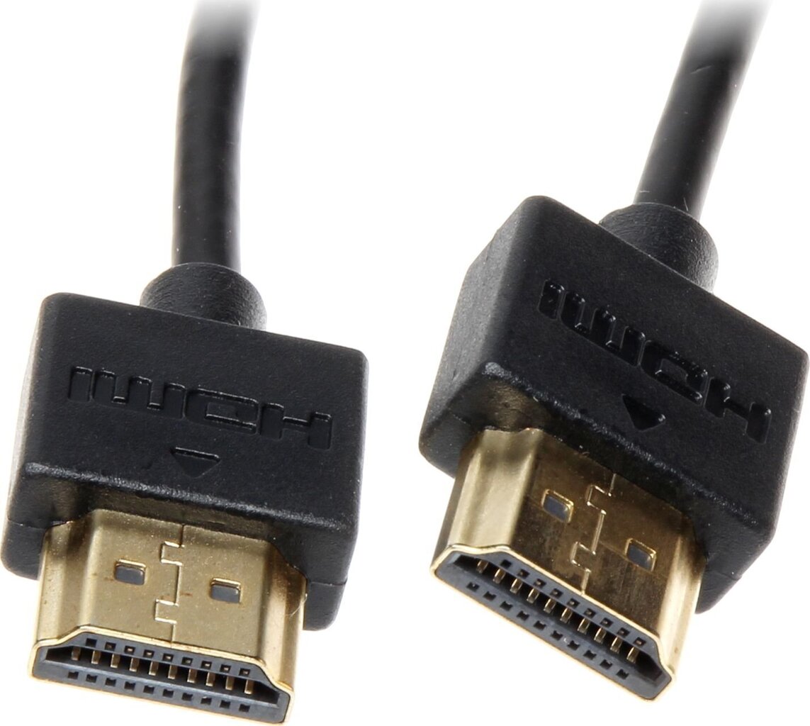 NoName HDMI-2.0/SLIM цена и информация | Kabeļi un vadi | 220.lv