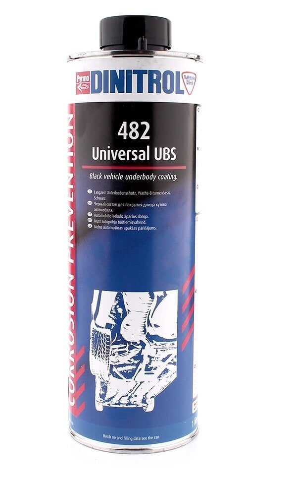 Vasks auto grīdai, UBS Dinitrol 482, 1L (balts) цена и информация | Auto ķīmija | 220.lv