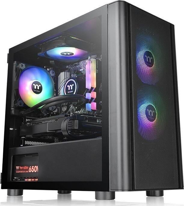 Thermaltake V150 TG ARGB Breeze cena un informācija | Datoru korpusi | 220.lv