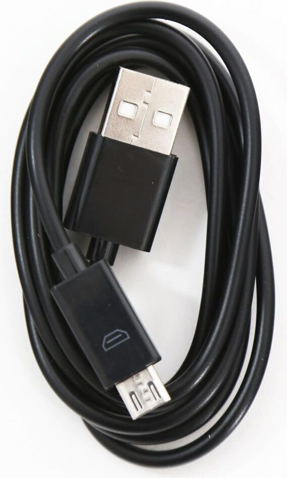Omega kabelis microUSB 1m, melns (44344) cena un informācija | Kabeļi un vadi | 220.lv