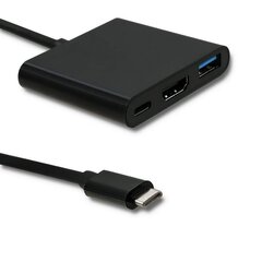 Qoltec 50430 cena un informācija | Adapteri un USB centrmezgli | 220.lv