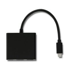 Qoltec 50430 цена и информация | Адаптеры и USB разветвители | 220.lv