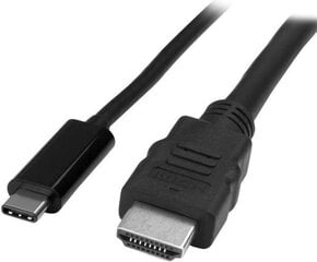 USB C - HDMI kabelis Startech CDP2HDMM2MB (2m) 4K Ultra HD cena un informācija | Kabeļi un vadi | 220.lv