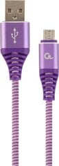 Gembird CC-USB2B-AmmBM-1M-PW, USB-A/Micro USB, 1 м цена и информация | Кабели и провода | 220.lv